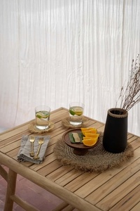 Bazar Bizar Seagrass Raffia natúr tányéralátét 45 × 45 cm BAVE001N small 3