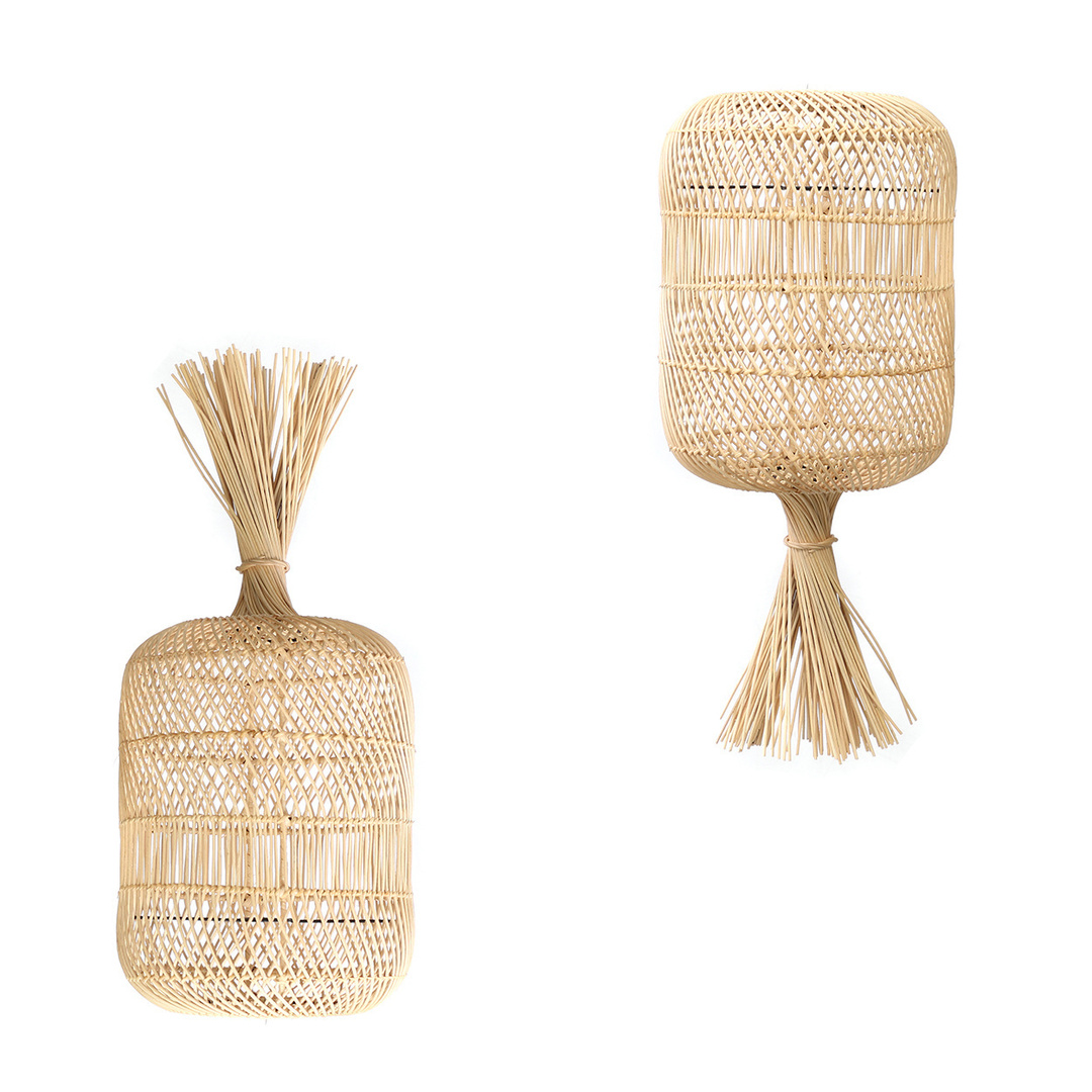 Előnézet Áttetsző mennyezeti lámpa, dekoráció - The Dumpling Floor Lamp S, E27, Rattan Áttetsző mennyezeti lámpa, dekoráció - The Dumpling Floor Lamp S, E27, Rattan