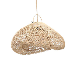 Fonott felhő lámpa - The Cloud M, E27, Rattan, boho small 5