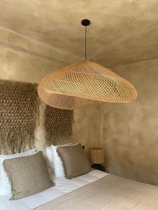 Fonott felhő lámpa - The Cloud XXL, E27, Rattan small 2