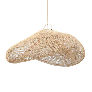 Fonott felhő lámpa - The Cloud XXL, E27, Rattan small 0