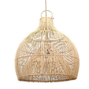 Asztali függőlámpa - The Lobster Trap L, E27, Rattan, boho stílusban small 2