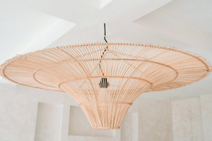 Sky Pendant L függőlámpa, E27, Rattan, boho lámpák, boho lámpák small 5