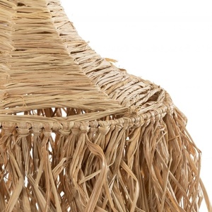 Kézzel készített függőlámpa - The Honolulu, E27, rattan, boho stílusú small 4