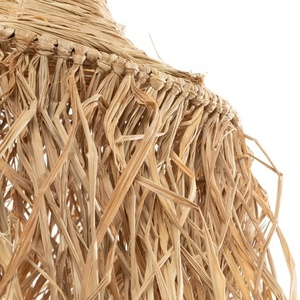 Kézzel készített függőlámpa - The Honolulu, E27, rattan, boho stílusú small 5