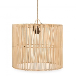 Konyhai lámpa - The Chacha M, E27, Rattan, hengeres lámpa small 0