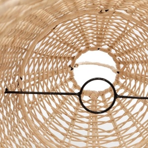 Ebédlő lámpa - Elba M, rattan, E27, szőtt boho stílusú lámpa small 5