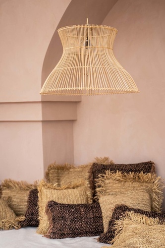 Jelölje be Nappali lámpa - The Flirt L, E27, natúr rattan, scandi boho