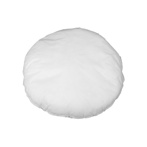 Jelölje be Kerek belső párna 40 cm fehér pamut BAZAR BIZAR
