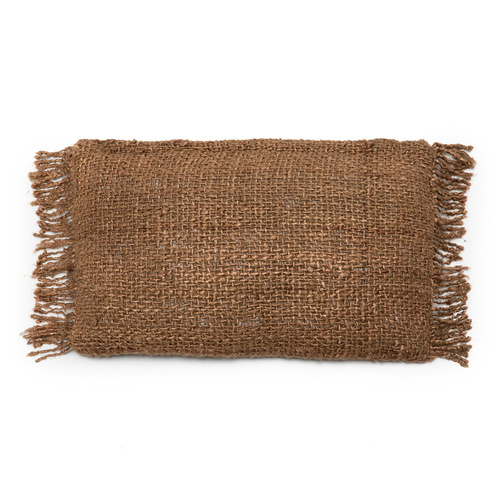 Jelölje be Párnahuzat BAZAR BIZAR Oh My Gee barna pamut 30x50 cm