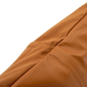 Négy paneles bőr párnahuzat - Camel - 60x60 small 3
