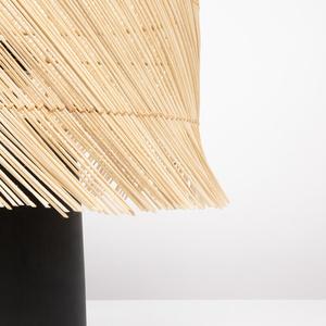Asztali lámpa - The Rattan Fekete, E27, boho small 1
