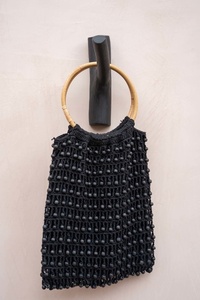 BAZAR BIZAR The Hook fekete teakfa fali akasztó JABR058B small 6