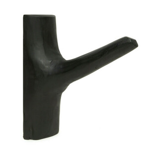 BAZAR BIZAR The Hook fekete teakfa fali akasztó JABR058B small 0