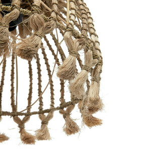 Függőlámpa - Abaca Tassel S, E27, Abaca fű. small 4