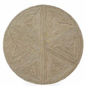 Bazar Bizar The Huge Pouffe tengerifű puff, natúr, Ø100 cm small 6