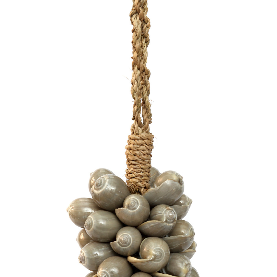 Kilátás A Shell & Cotton Tassel - Szürke A Shell & Cotton Tassel - Szürke