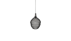 VENLA Lunares Design M függőlámpa fekete small 0
