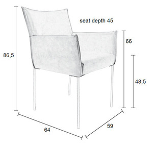 Lunares Design bársony rózsaszín fotel - eladó small 10