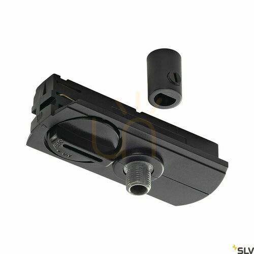 Jelölje be Függőlámpa adapter SLV 1 SYSTEM 1 fázisú sínhez fekete 143120