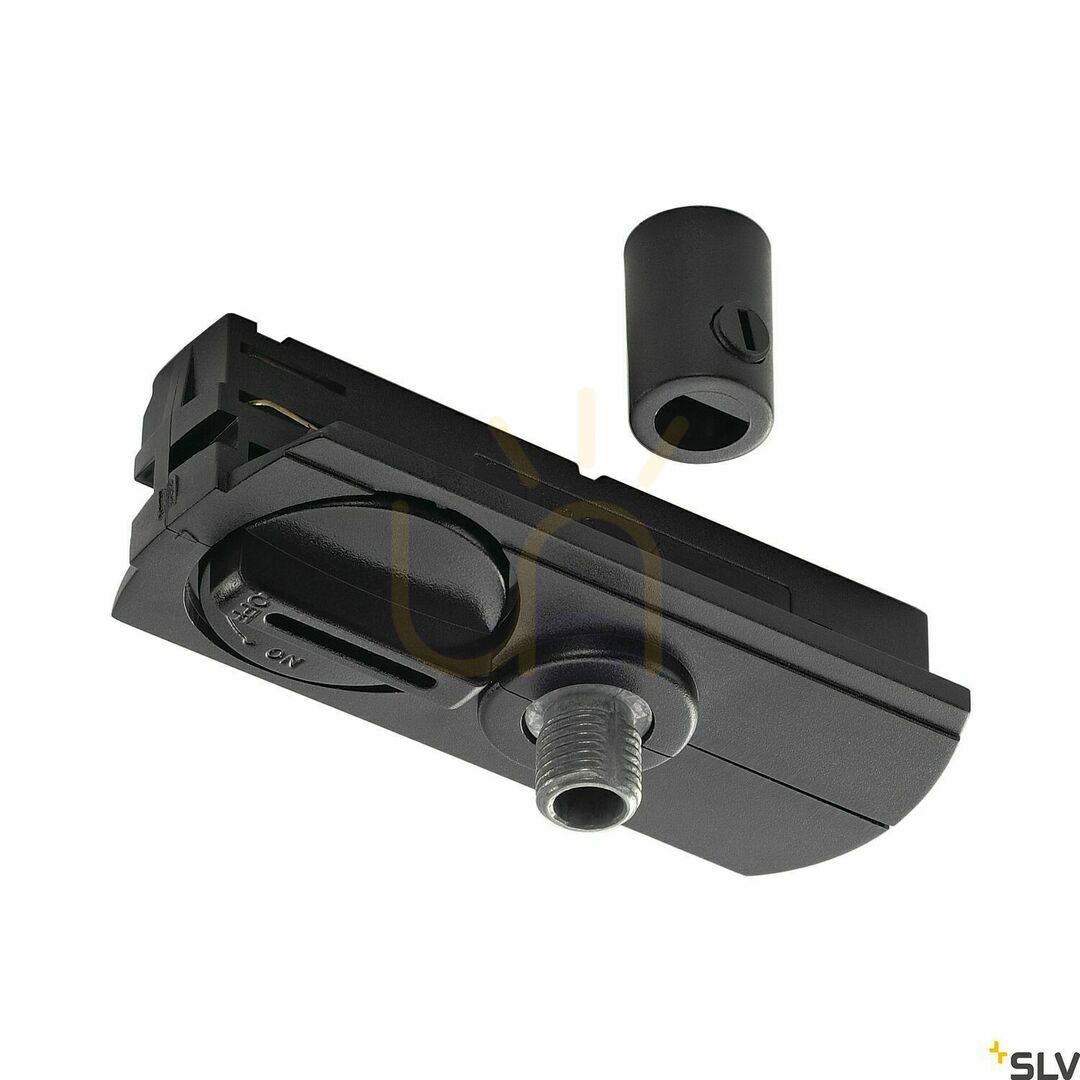 Jelölje be Függőlámpa adapter SLV 1 SYSTEM 1 fázisú sínhez fekete 143120 Függőlámpa adapter SLV 1 SYSTEM 1 fázisú sínhez fekete 143120