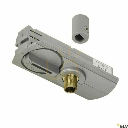 Jelölje be Függőlámpa adapter SLV 1 SYSTEM 1 fázisú sínrendszerhez szürke 143124