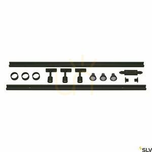 1-fázisú sínvilágító szett SLV PURI fekete 3x4,3W 2 m 143190 small 3