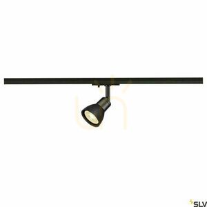 SLV PURIA sínspot matt fekete GU10 max. 10 W egyfázisú adapterrel 143450 small 0