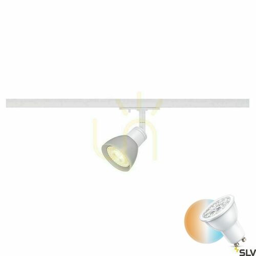 Jelölje be Sínes lámpa SLV PURIA fehér GU10 10W 1 fázisú 143451