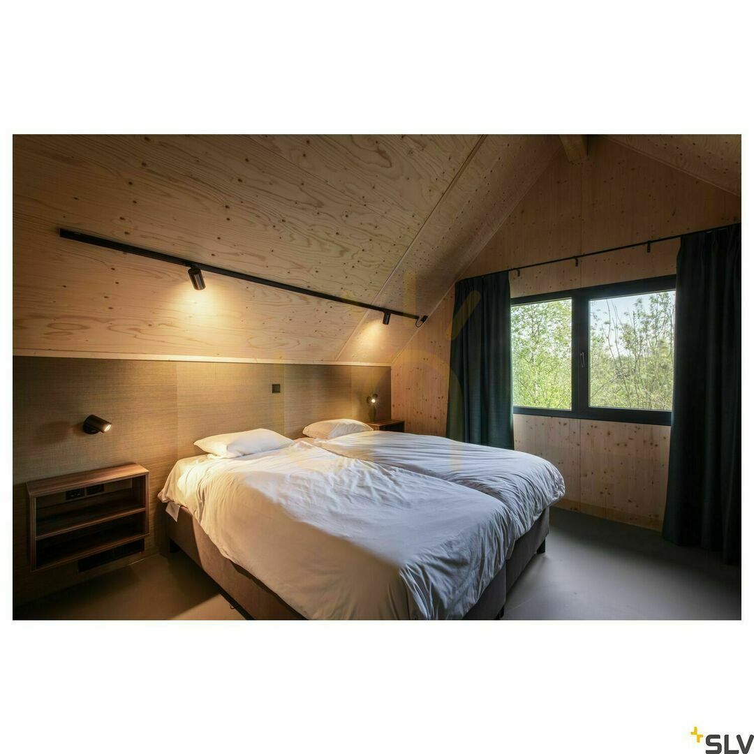 Előnézet Pálya lámpa SLV HELIA 50 fekete LED 11W 3000K 810lm 143580 Pálya lámpa SLV HELIA 50 fekete LED 11W 3000K 810lm 143580