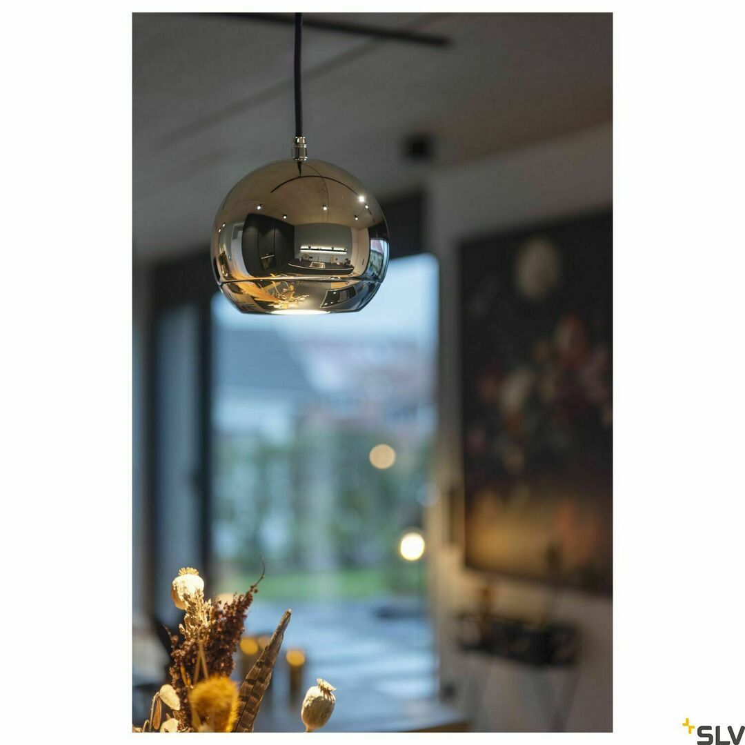 Kilátás Sínes függőlámpa SLV Light Eye króm GU10 75W 143620 Sínes függőlámpa SLV Light Eye króm GU10 75W 143620