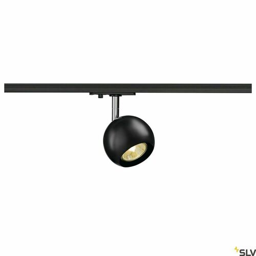 Jelölje be Fekete-króm SLV LIGHT EYE 144010 egyfázisú GU10 sínspot