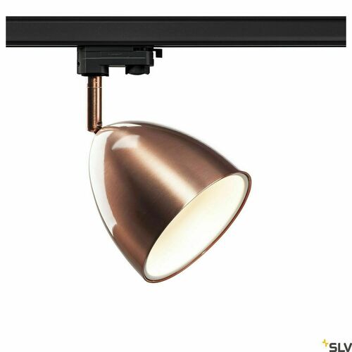 Jelölje be Sínes lámpa SLV PARA CONE 14 3 fázisú réz/fehér GU10 25W 1002878