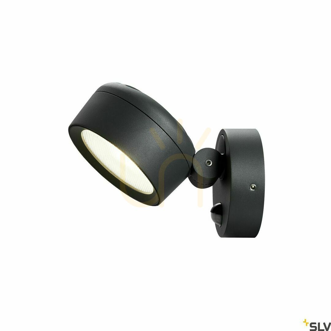 Kilátás Kültéri fali lámpa SLV ESKINA antracit 15W 1000lm IP54 1002904 Kültéri fali lámpa SLV ESKINA antracit 15W 1000lm IP54 1002904