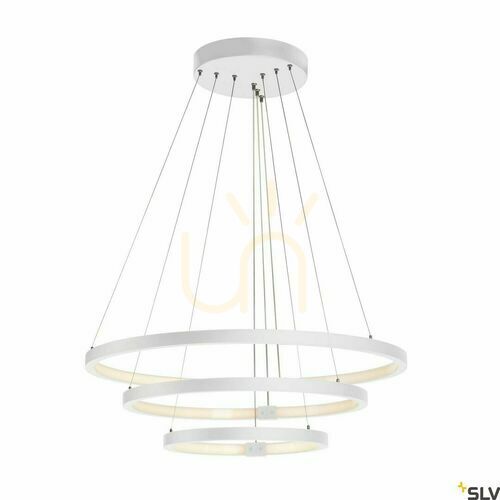 Jelölje be Függőlámpa SLV ONE TRIPLE DALI fehér 64W 80 cm 1002914