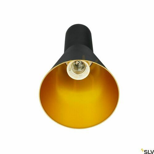 Jelölje be SLV PHELIA 10 E27 függőlámpa, fekete/arany, Ø13 cm, 1002951