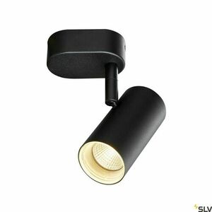 Felületre szerelhető spot lámpa SLV NOBLO I fekete 8W 2700K 1002969 small 1