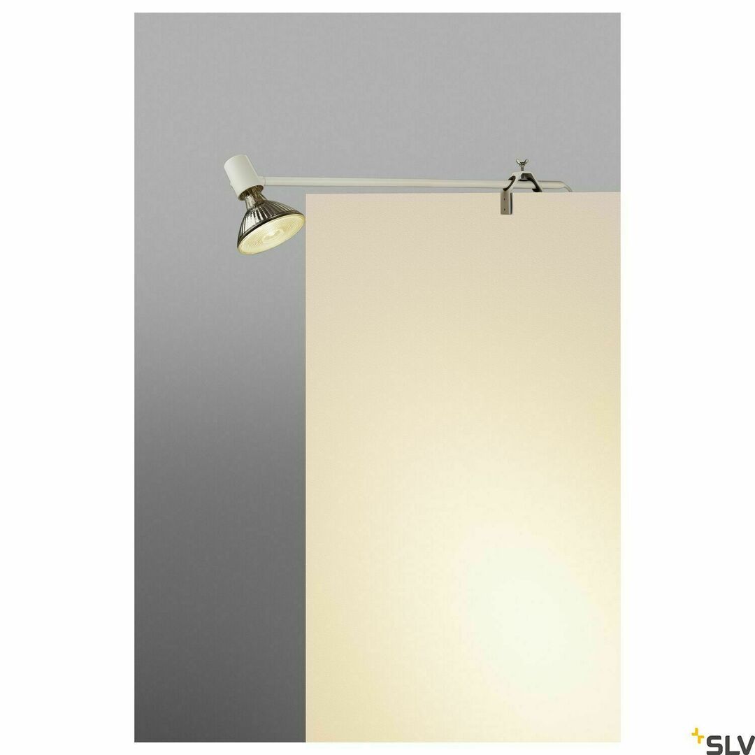 Kijelző Képkivilágító spotlámpa SLV Display E27 fehér 67,4 cm 1002986 Képkivilágító spotlámpa SLV Display E27 fehér 67,4 cm 1002986