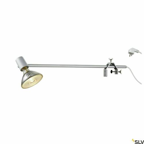 Jelölje be Képmegvilágító spotlámpa SLV Display E27 szürke 18.5W 1002987
