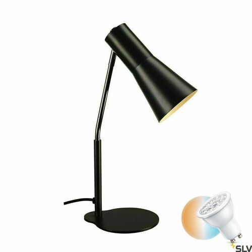 Jelölje be Asztali lámpa SLV PHELIA fekete GU10 35W 146000