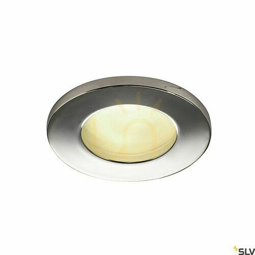 Jelölje be Kültéri süllyesztett mennyezeti lámpa SLV DOLIX OUT GU10 króm IP44 1001166
