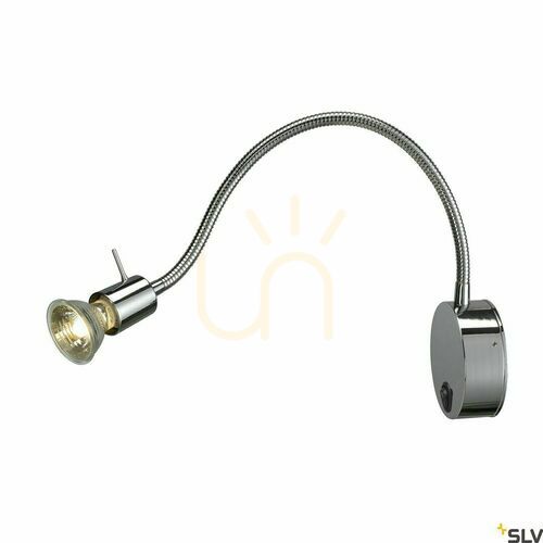 Jelölje be Felületre szerelhető fali lámpa SLV DIO FLEX PLATE króm 50W 146692