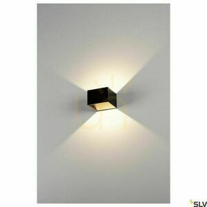 Fali lámpa SLV LOGS IN fekete-arany alumínium LED 6W 3000K 151320 small 2