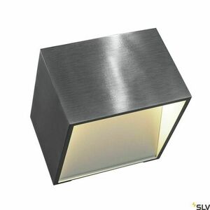 SLV LOGS IN fel/le fali lámpa, alumínium/fehér, LED 6 W, 470 lm, 3000 K, CRI 90, 151325 small 1