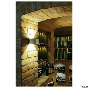 SLV LOGS IN fel/le fali lámpa, alumínium/fehér, LED 6 W, 470 lm, 3000 K, CRI 90, 151325 small 4