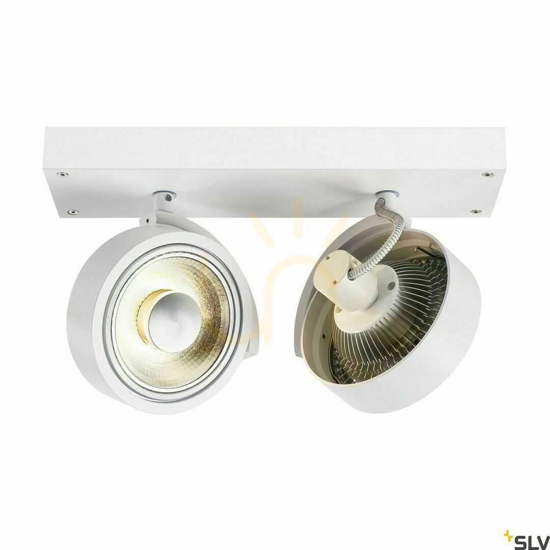 Kilátás Süllyesztett lámpatest SLV KALU fehér alumínium 75W 230V 147311 Süllyesztett lámpatest SLV KALU fehér alumínium 75W 230V 147311