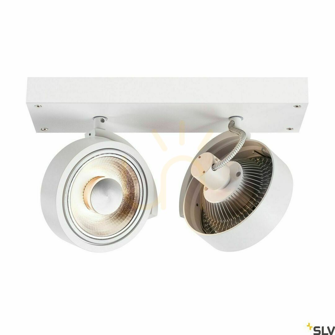 Előnézet Süllyesztett lámpatest SLV KALU fehér alumínium 75W 230V 147311 Süllyesztett lámpatest SLV KALU fehér alumínium 75W 230V 147311