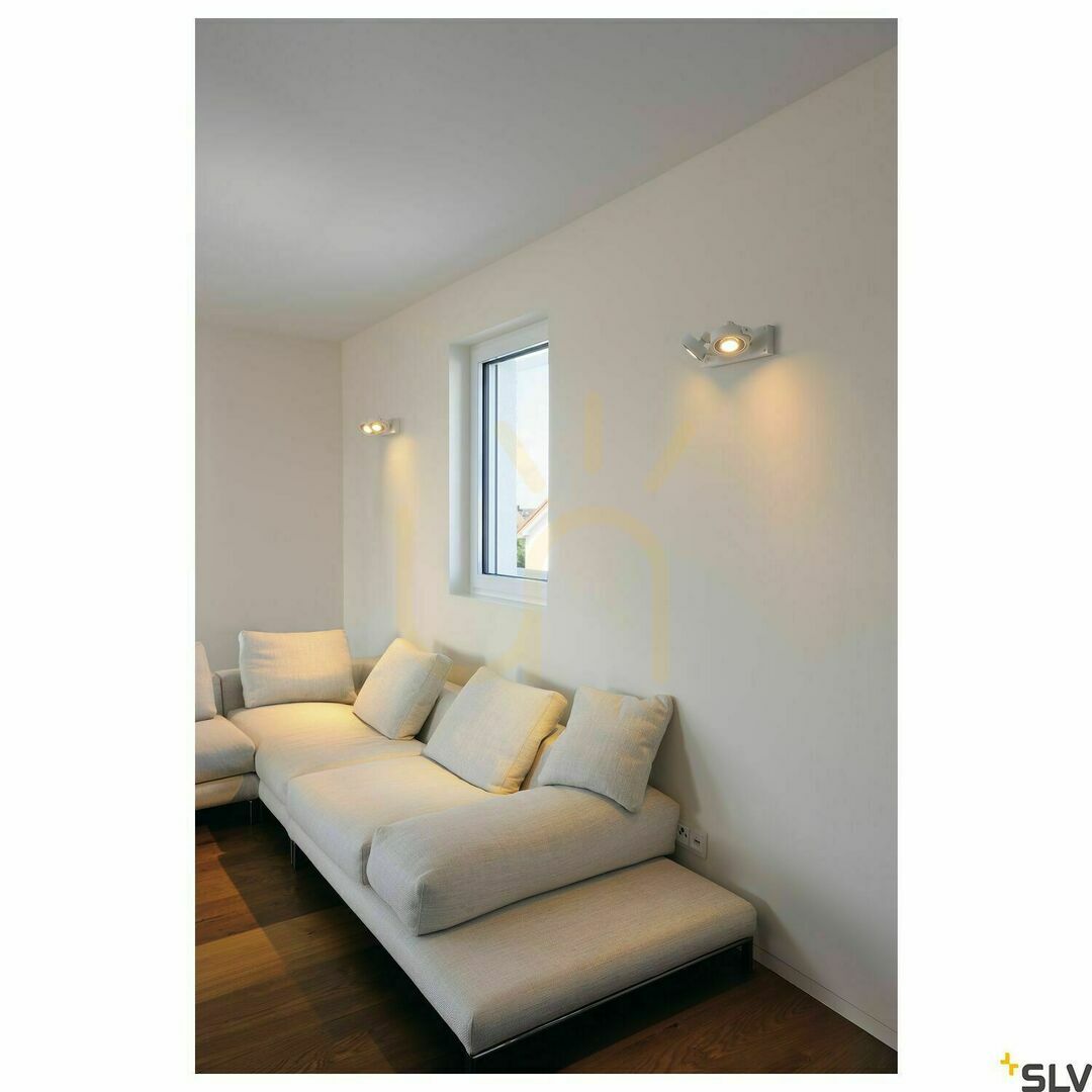 Kijelző Süllyesztett lámpatest SLV KALU fehér alumínium 75W 230V 147311 Süllyesztett lámpatest SLV KALU fehér alumínium 75W 230V 147311