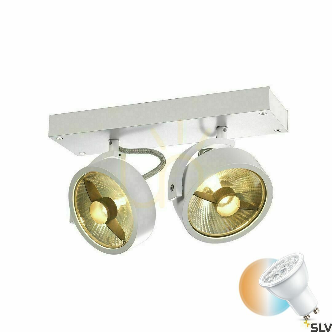 Jelölje be Süllyesztett lámpatest SLV KALU fehér alumínium 75W 230V 147311 Süllyesztett lámpatest SLV KALU fehér alumínium 75W 230V 147311