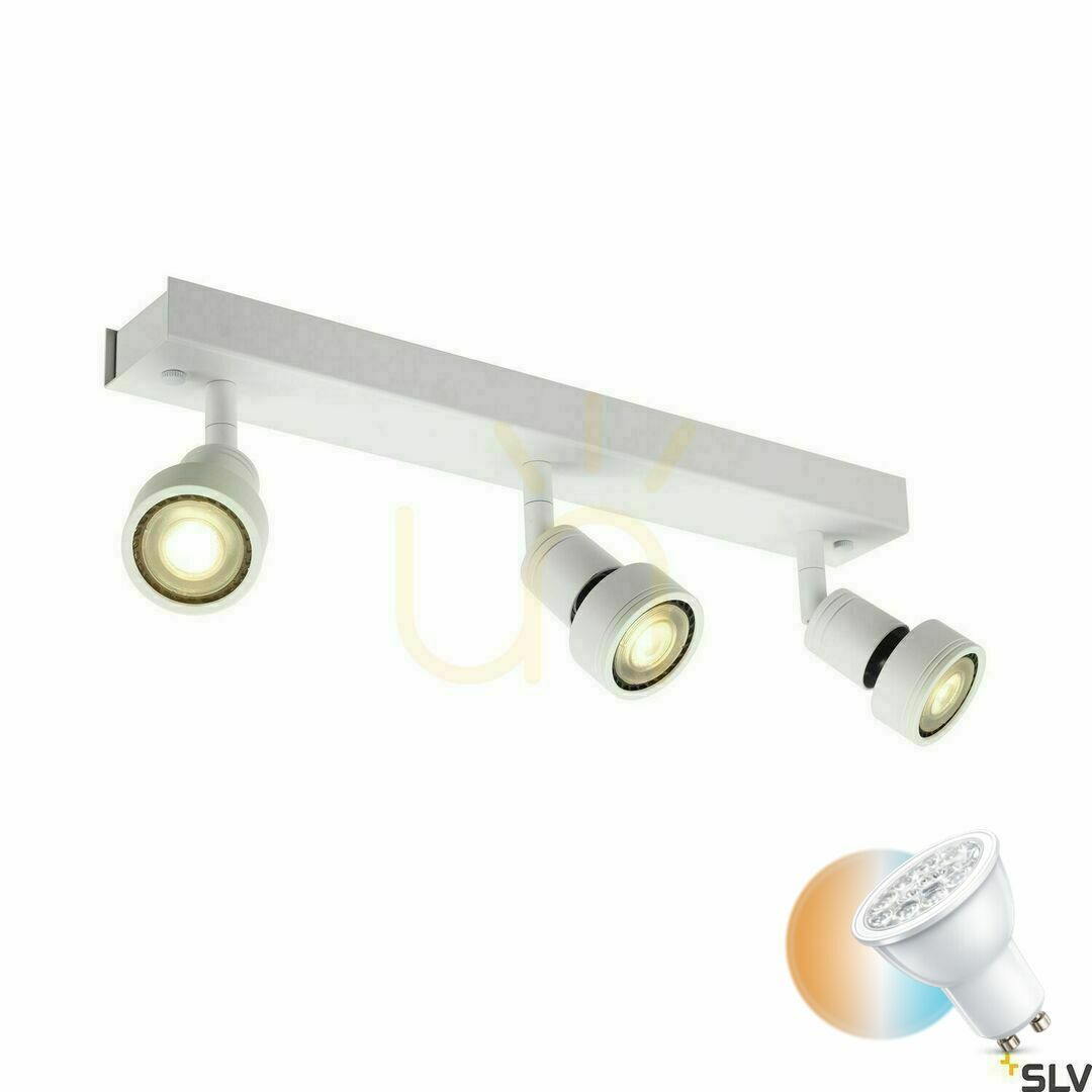 Jelölje be Süllyesztett lámpatest SLV PURI 3 fehér GU10 50W 147381 Süllyesztett lámpatest SLV PURI 3 fehér GU10 50W 147381